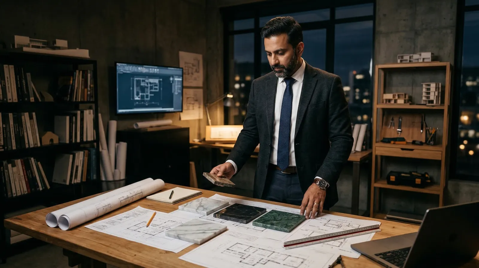 Premium stone selection